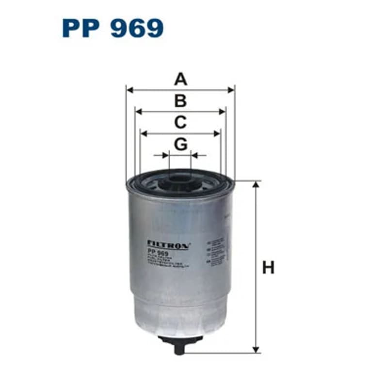 FILTRON kuro filtras PP 969