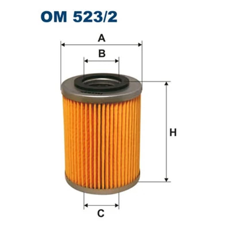 FILTRON Alyvos filtras OM 523/2