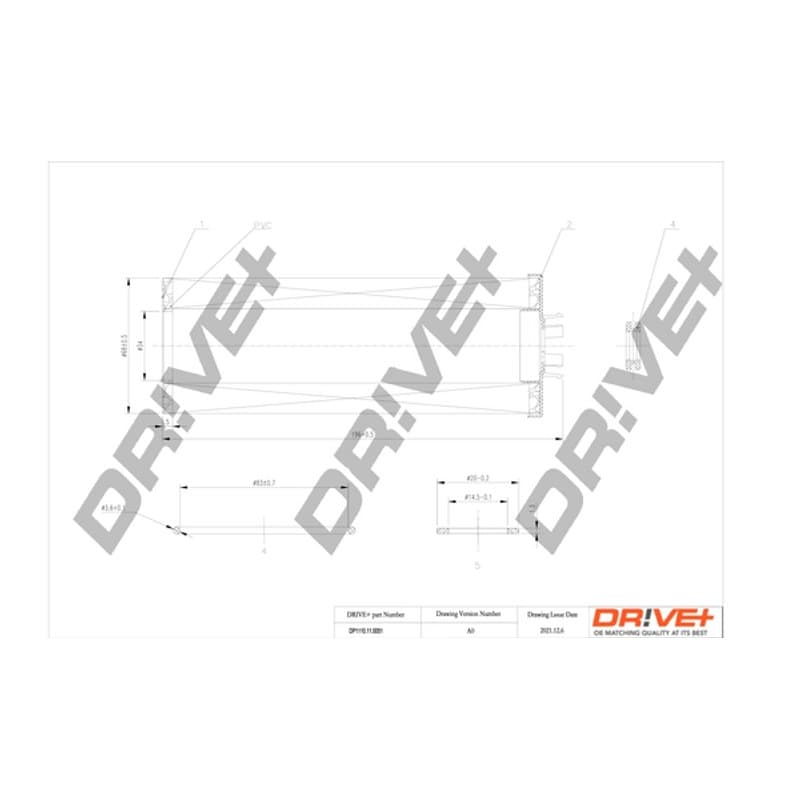 DRVE alyvos filtras DP1110.11.0051