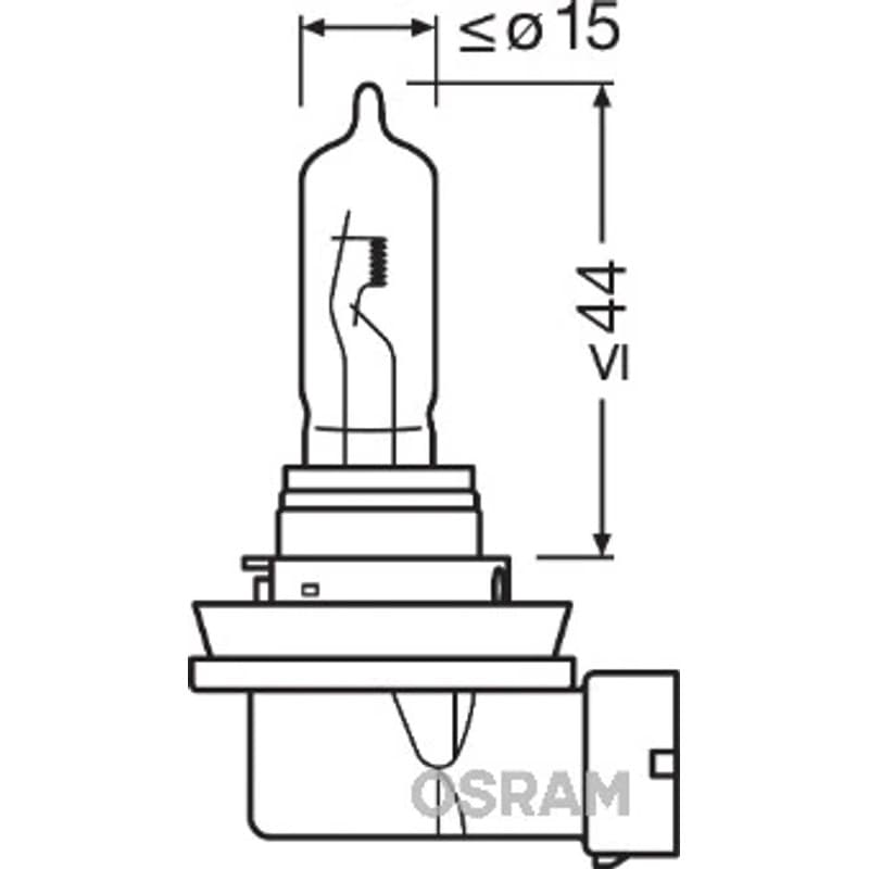 OSRAM lemputė, prožektorius 64213
