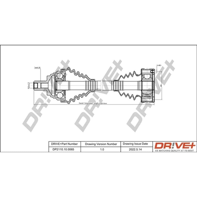DRVE pusašis DP2110.10.0065