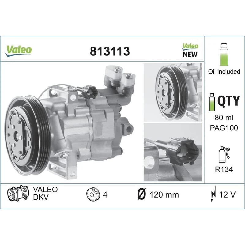 VALEO kompresorius, oro kondicionierius 813113