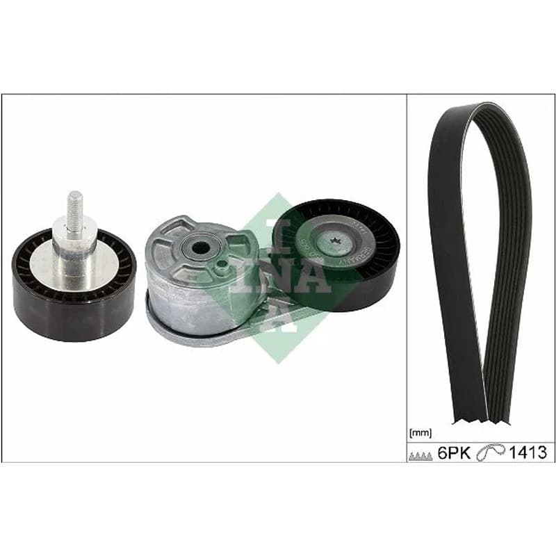 SCHAEFFLERINA V formos rumbuotas diržas, komplektas 529 0550 10