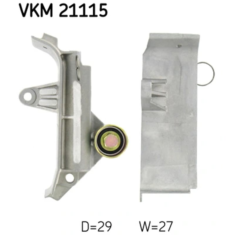 SKF VKM 21115 kreipiantysis skriemulys, paskirstymo diržas