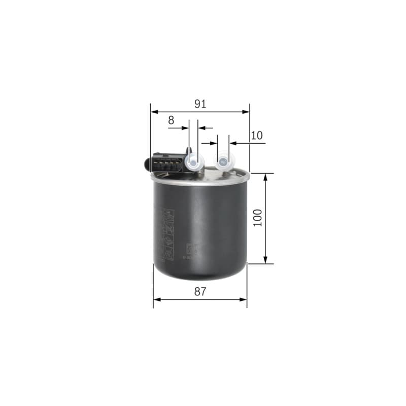 BOSCH F 026 402 838 kuro filtras