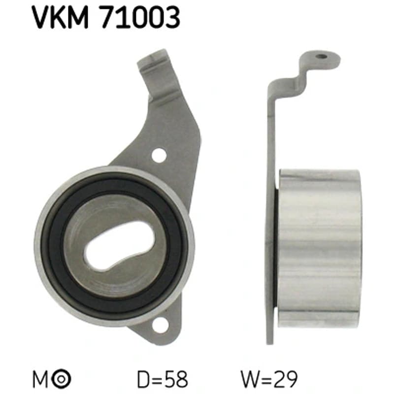 SKF VKM 71003 įtempiklio skriemulys, paskirstymo diržas