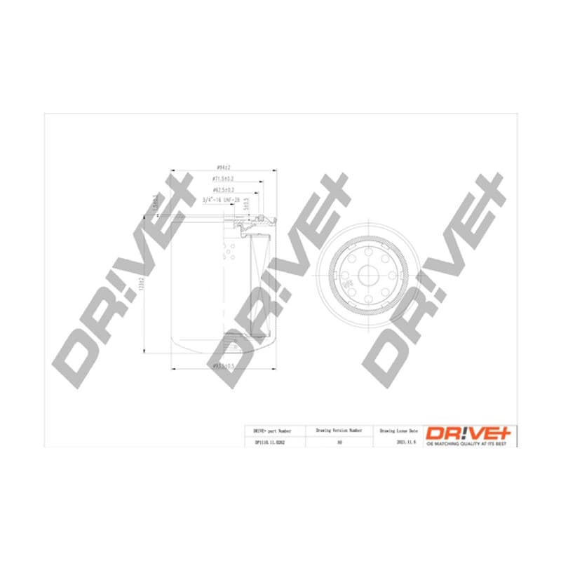 DRVE alyvos filtras DP1110.11.0262