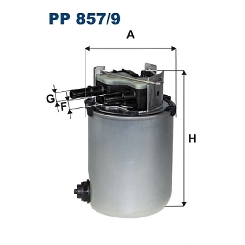 FILTRON kuro filtras PP 857/9
