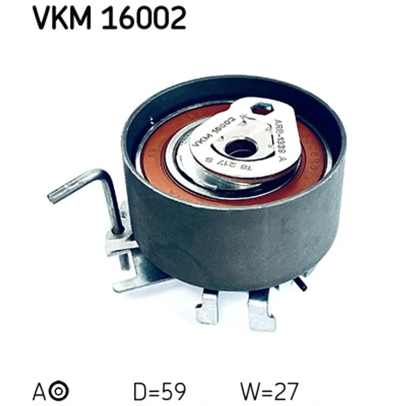 SKF VKM 16002 įtempiklio skriemulys, paskirstymo diržas