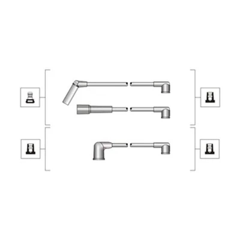 MAGNETIMARELLI uždegimo laido komplektas 941319170001