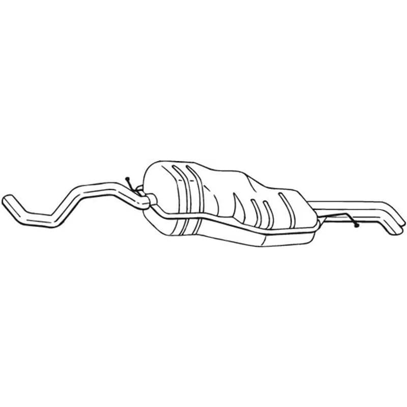BOSAL galinis duslintuvas 282-131