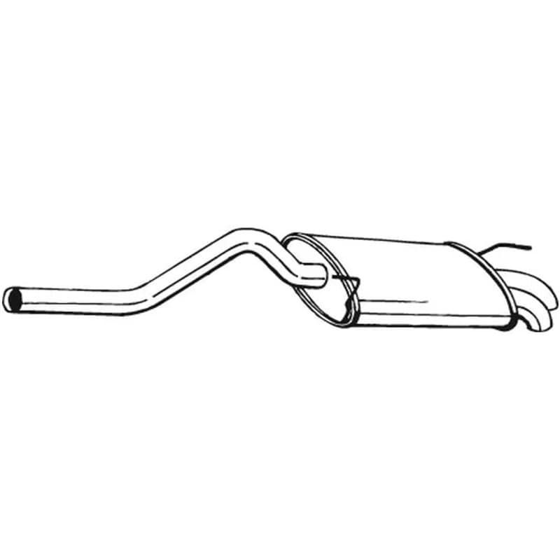 BOSAL galinis duslintuvas 227-105