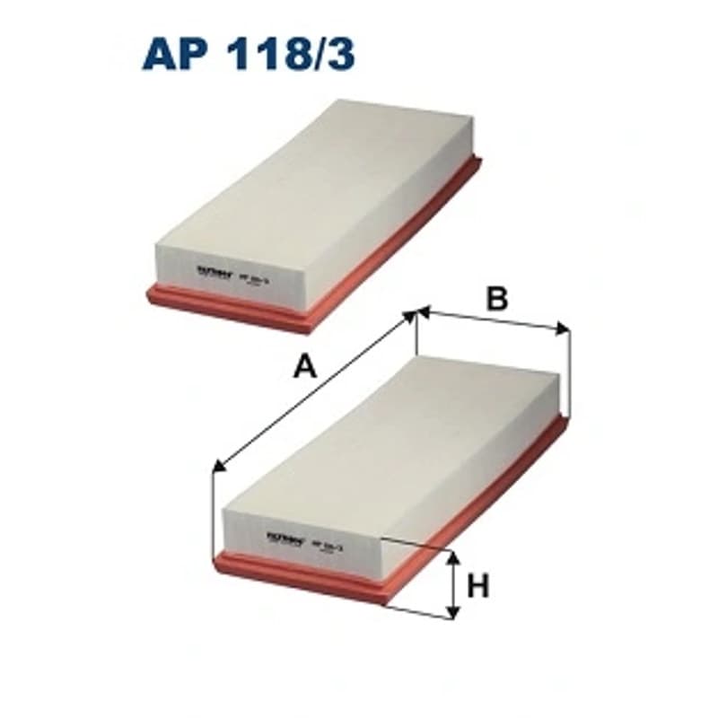 FILTRON oro filtras AP 118/3-2x