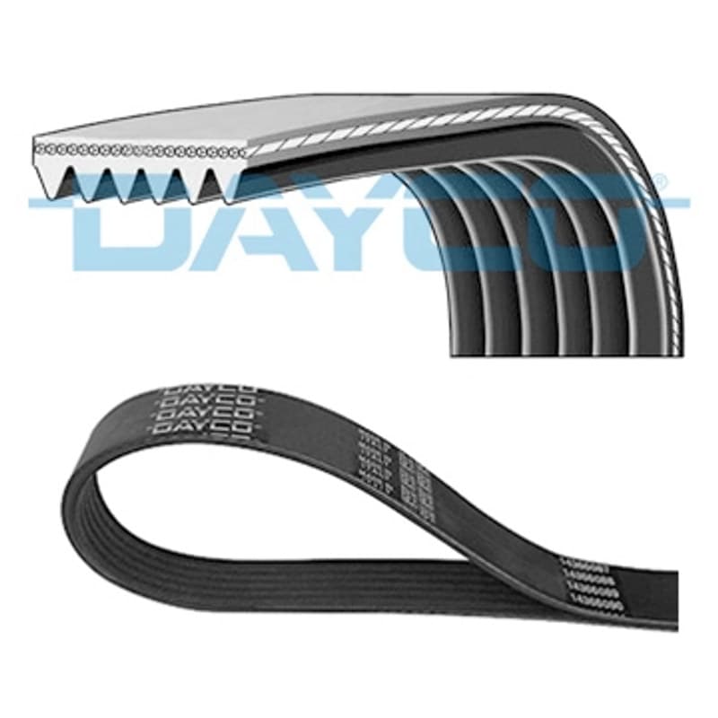 DAYCO V formos rumbuoti diržai 6PK1200