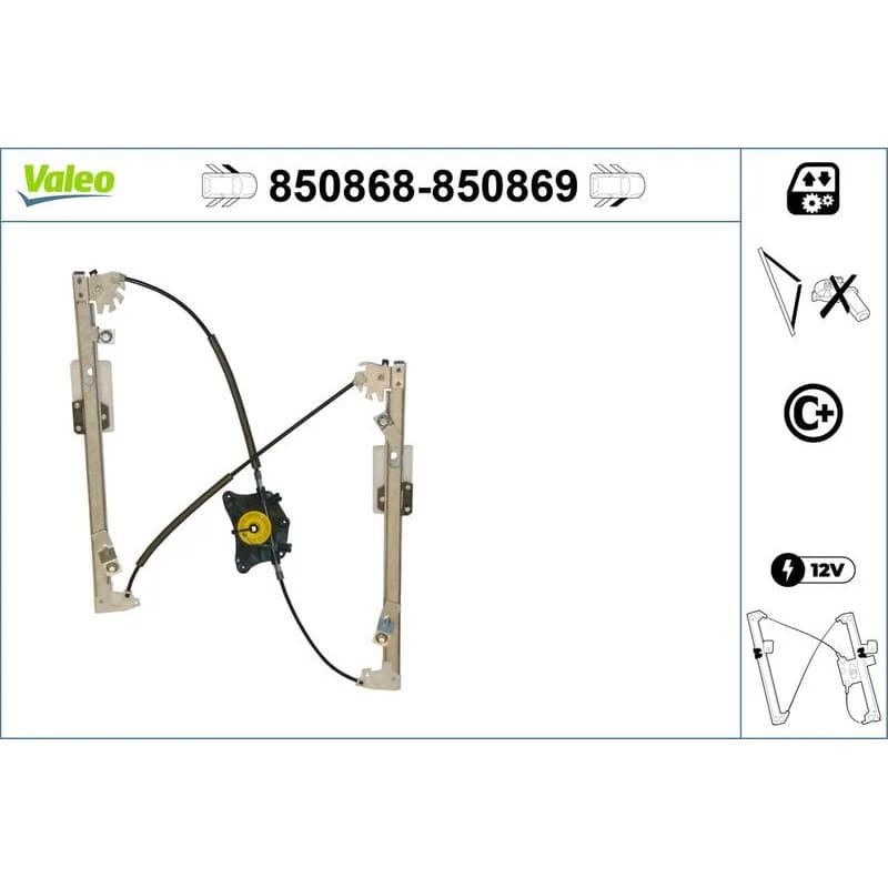 VALEO lango pakėliklis 850868