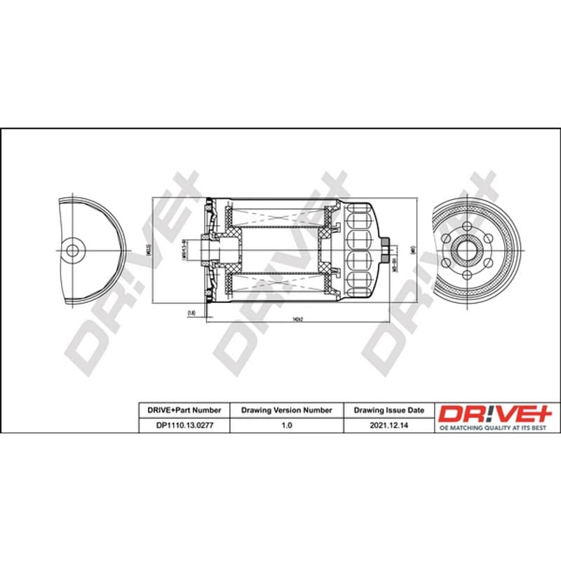 DRVE kuro filtras DP1110.13.0277