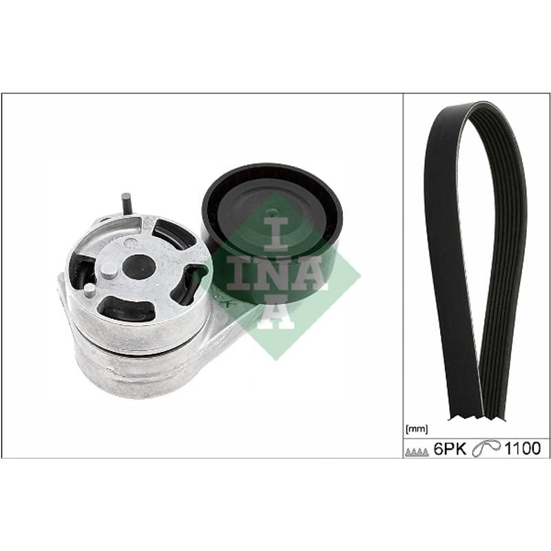 SCHAEFFLERINA V formos rumbuotas diržas, komplektas 529 0576 10