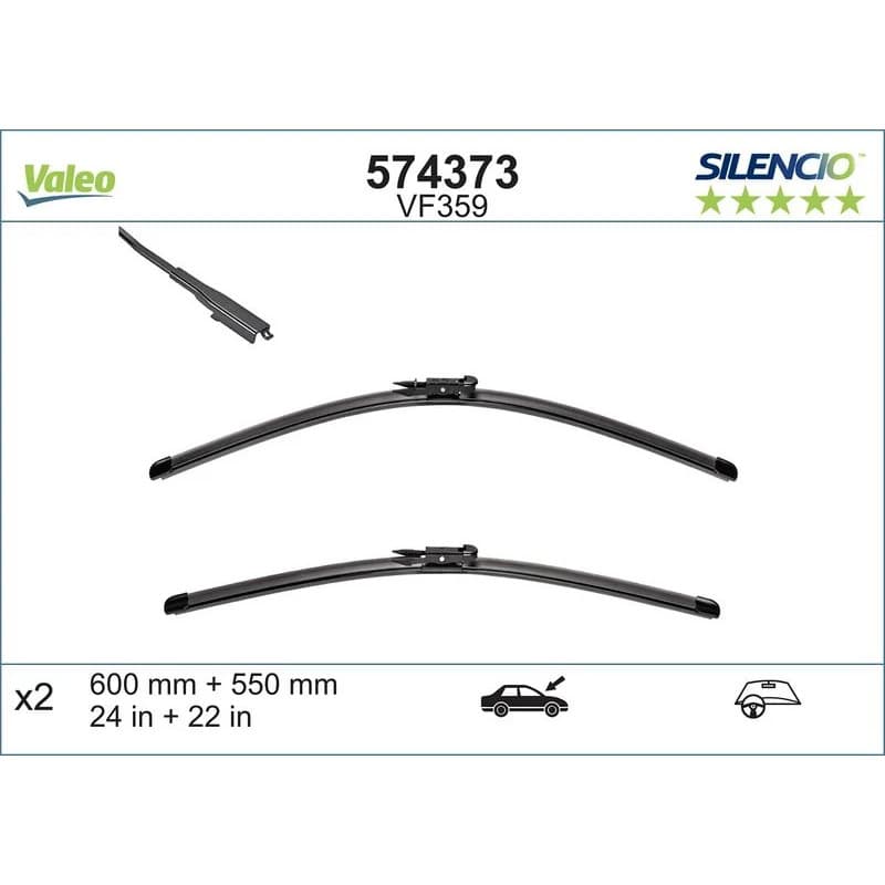 VALEO valytuvai 574373