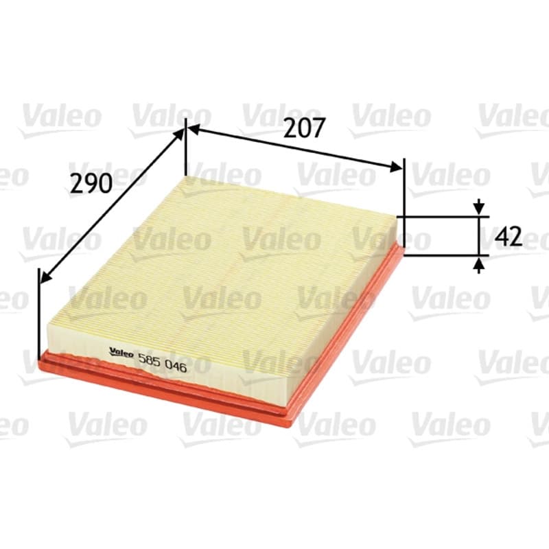 VALEO oro filtras 585046