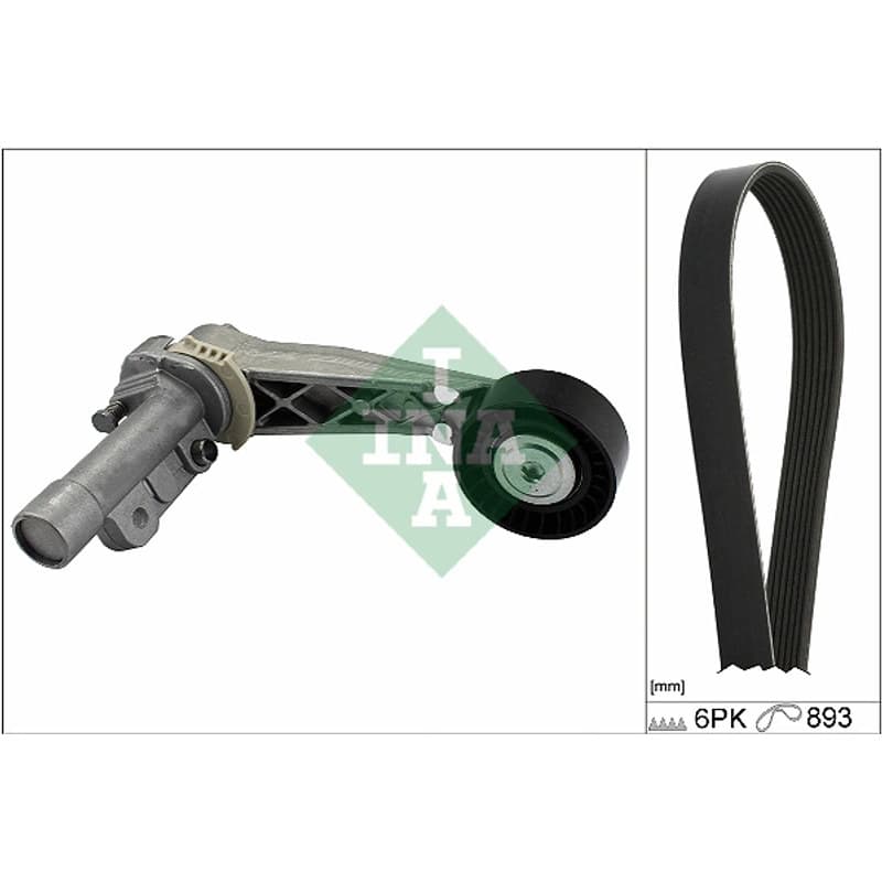 SCHAEFFLERINA V formos rumbuotas diržas, komplektas 529 0503 10