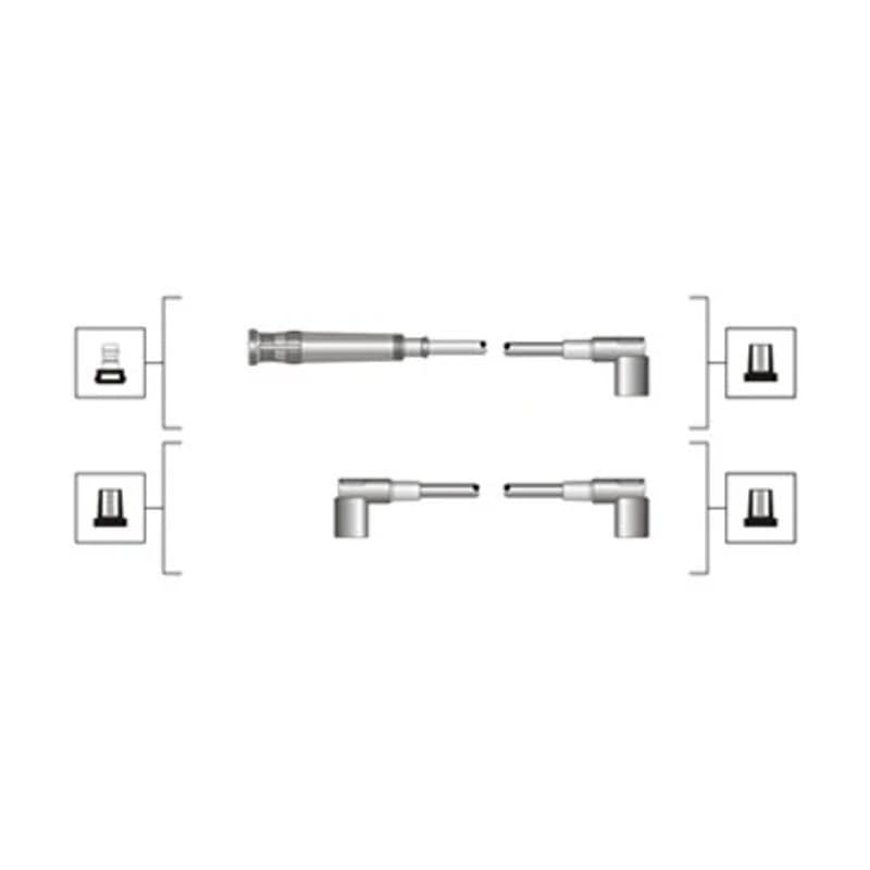 MAGNETIMARELLI uždegimo laido komplektas 941319170052