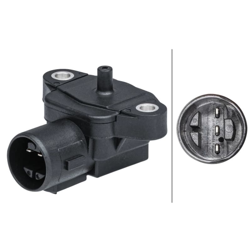 HELLA 6PP 009 403-001 jutiklis, įsiurbimo kolektoriaus slėgis
