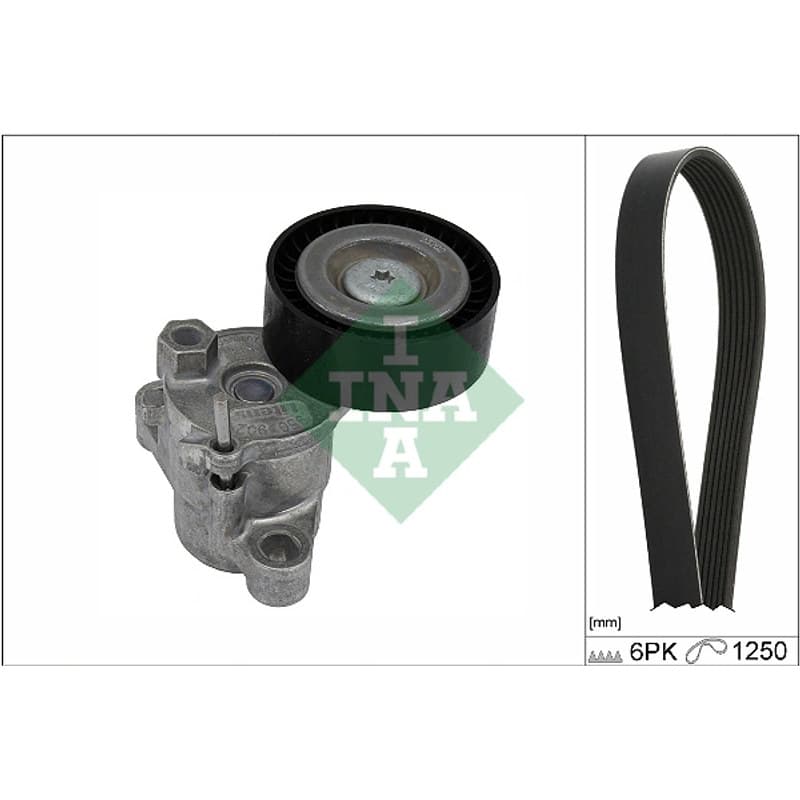 SCHAEFFLERINA V formos rumbuotas diržas, komplektas 529 0524 10