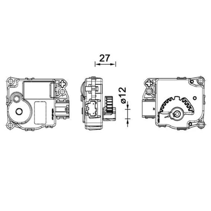 MAHLE AA 59 000P valdiklis, maišymo sklendė