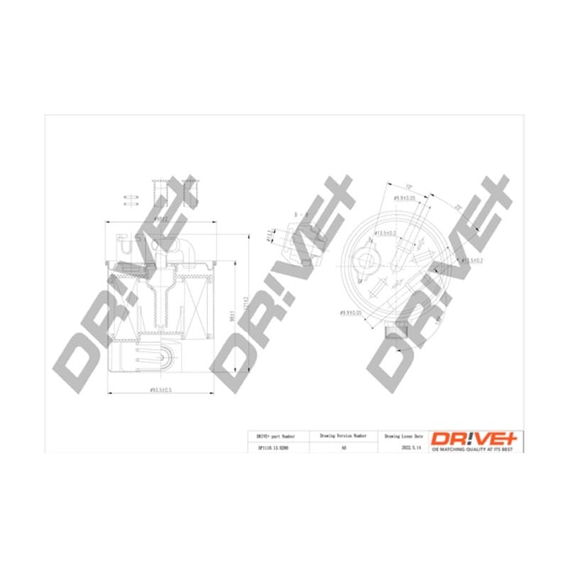 DRVE kuro filtras DP1110.13.0280