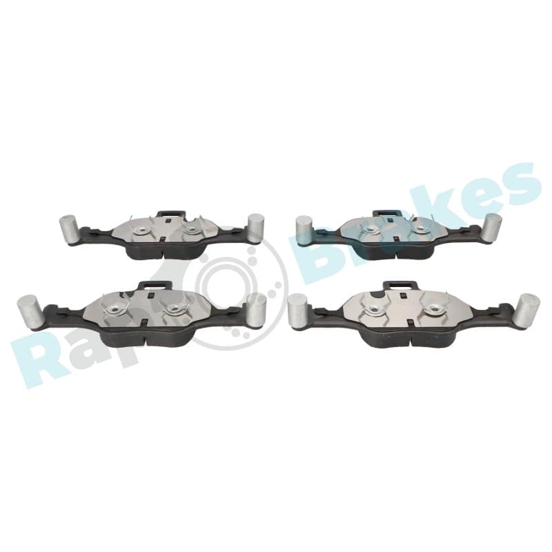 RAPBRAKES stabdžių trinkelių rinkinys, diskinis stabdys R-P1567
