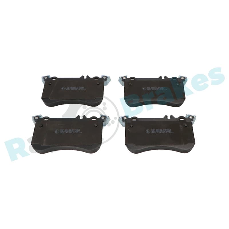 RAPBRAKES stabdžių trinkelių rinkinys, diskinis stabdys R-P0813