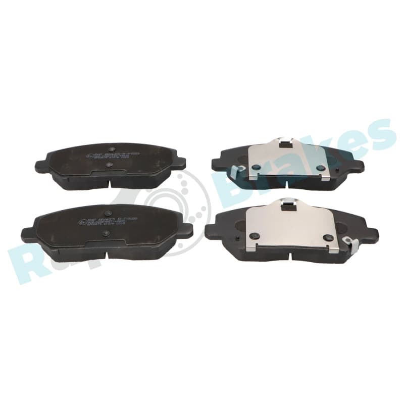 RAPBRAKES stabdžių trinkelių rinkinys, diskinis stabdys R-P1589