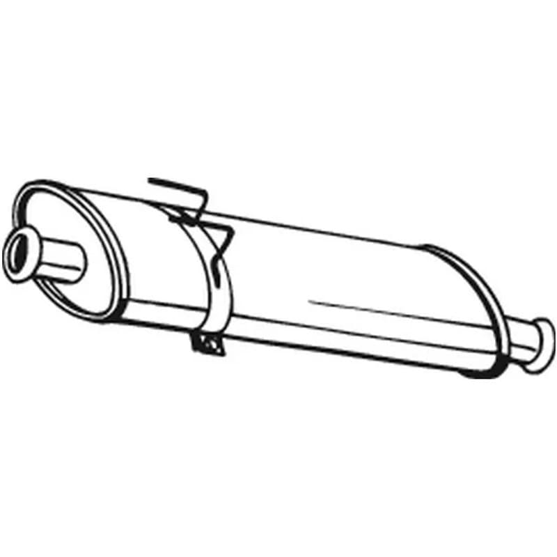 BOSAL vidurinis duslintuvas 200-825