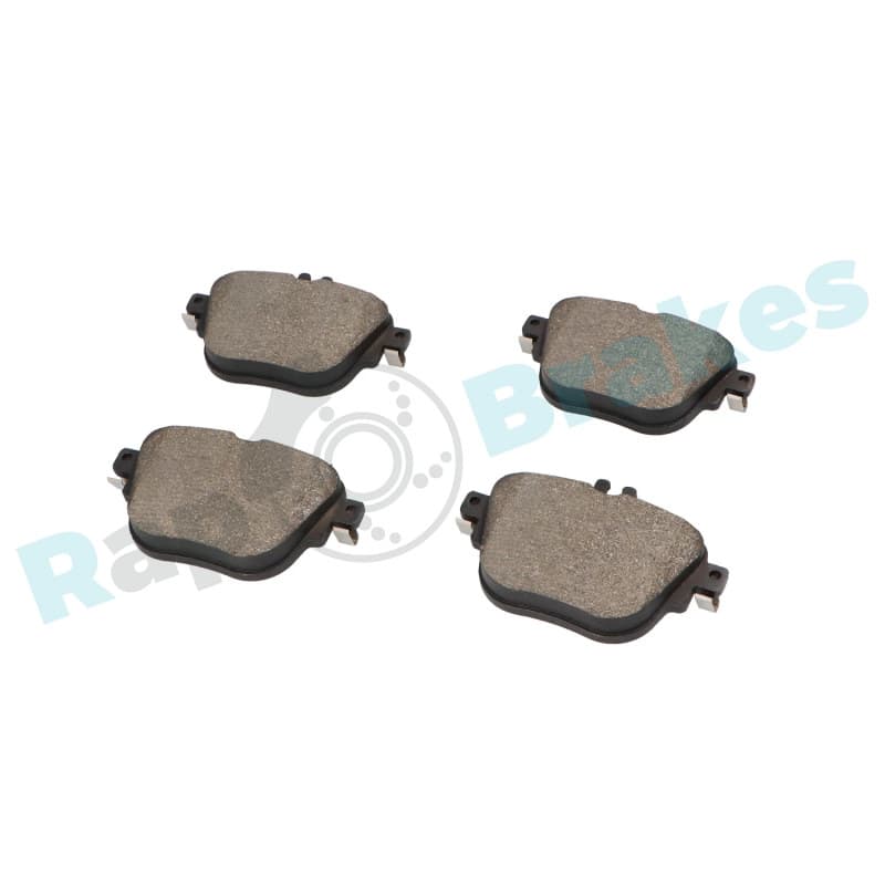 RAPBRAKES stabdžių trinkelių rinkinys, diskinis stabdys R-P1712