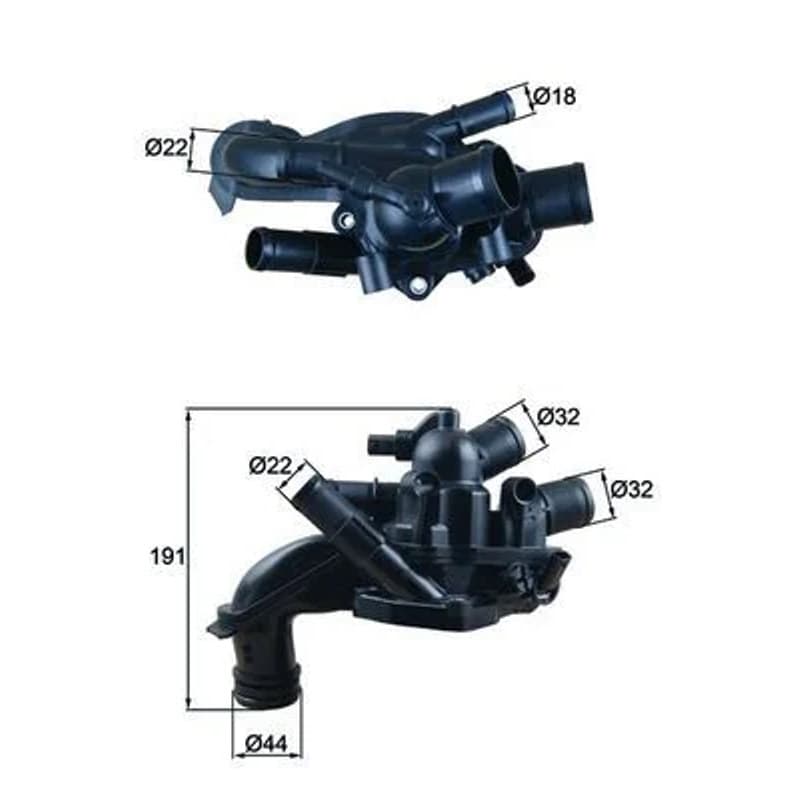 MAHLE TM 46 105 termostatas, aušinimo skystis
