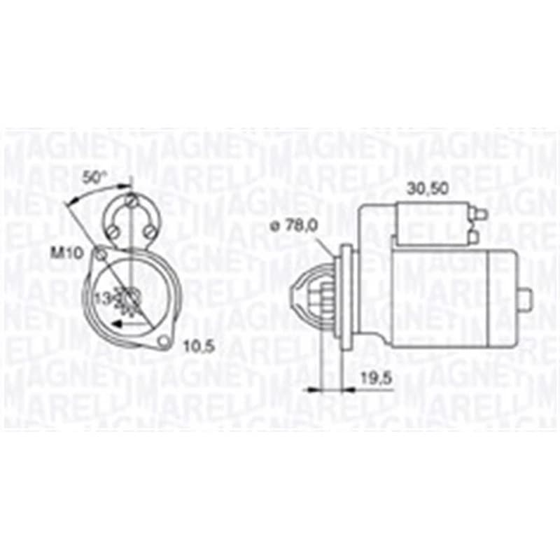 MAGNETIMARELLI starteris 063721158010