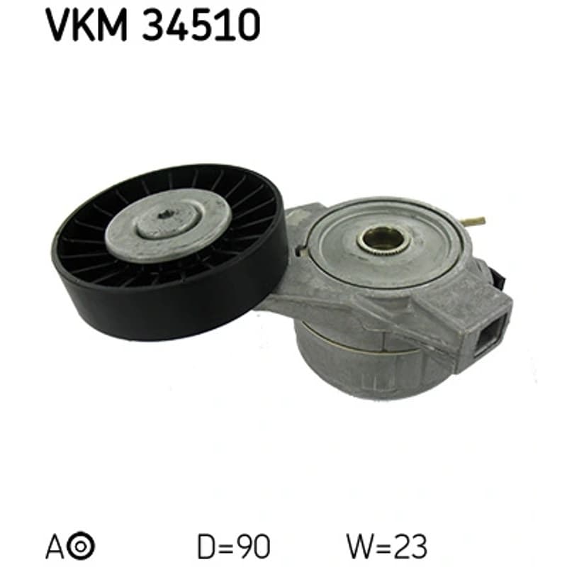 SKF VKM 34510 diržo įtempiklis, V formos rumbuotas diržas