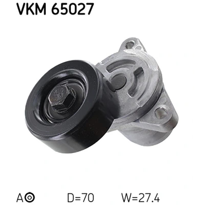 SKF VKM 65027 diržo įtempiklis, V formos rumbuotas diržas