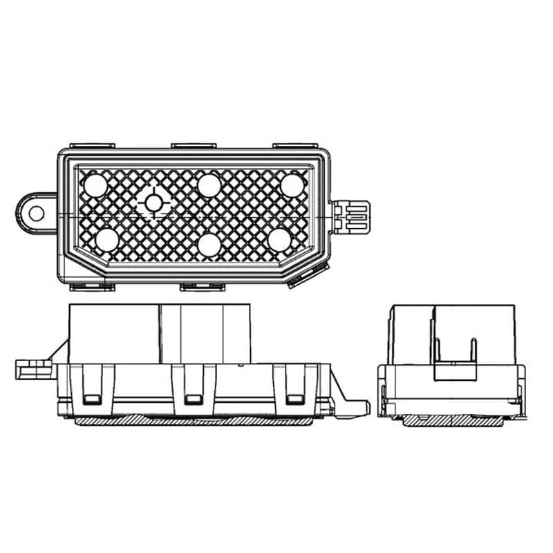 MAHLE ABR 77 000P reguliatorius, keleivio pusės ventiliatorius