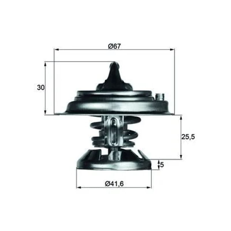 MAHLE TX 29 85D termostatas, aušinimo skystis