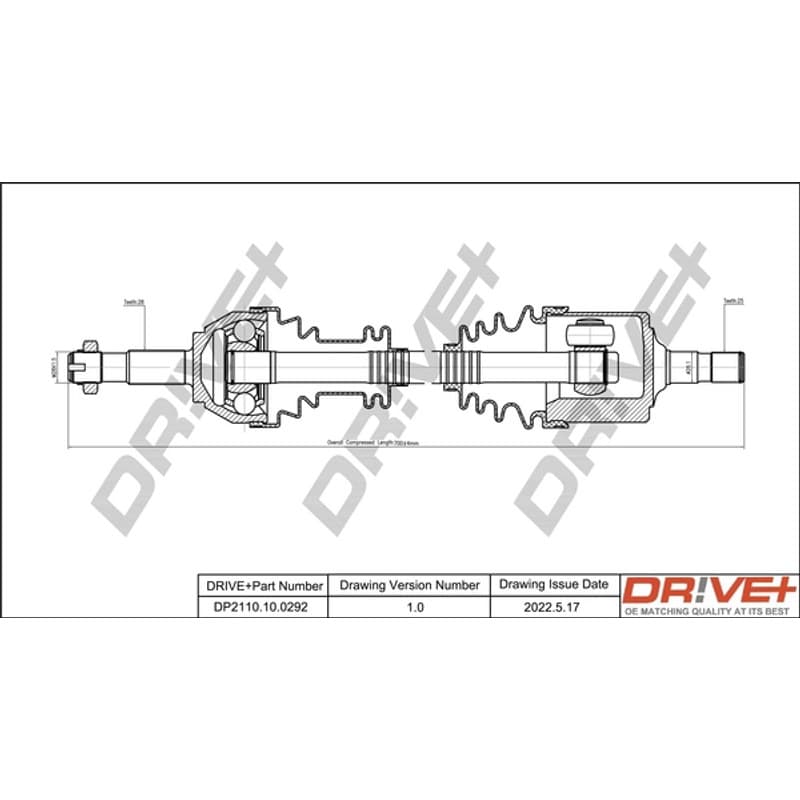 DRVE pusašis DP2110.10.0292