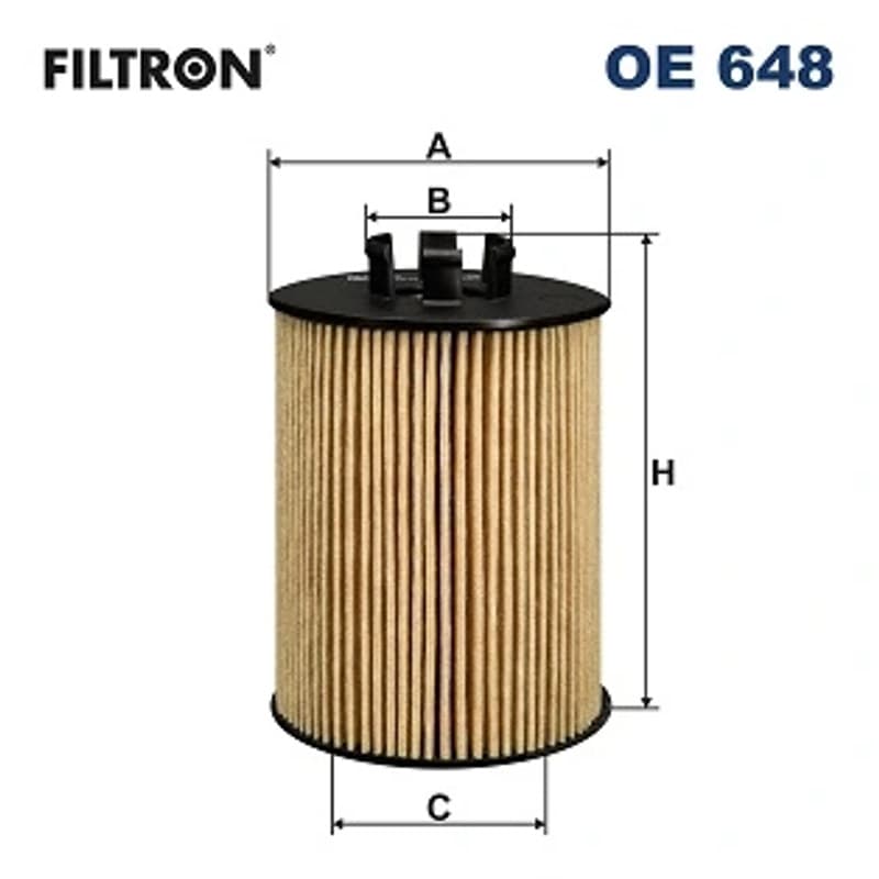 FILTRON alyvos filtras OE 648