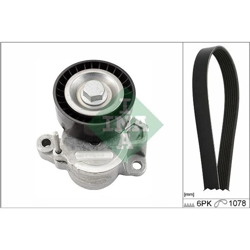 SCHAEFFLERINA V formos rumbuotas diržas, komplektas 529 0235 10