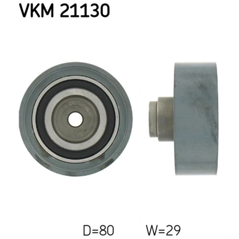 SKF VKM 21130 kreipiantysis skriemulys, paskirstymo diržas