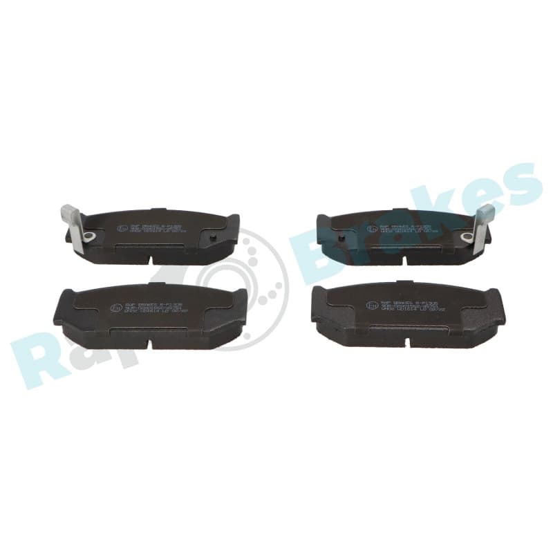 RAPBRAKES stabdžių trinkelių rinkinys, diskinis stabdys R-P1305