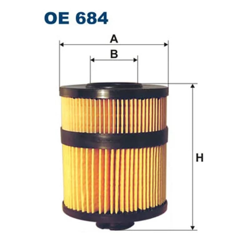 FILTRON Alyvos filtras OE 684