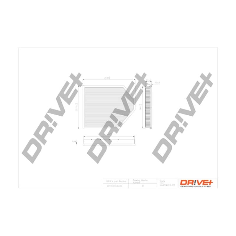 DRVE oro filtras DP1110.10.0340