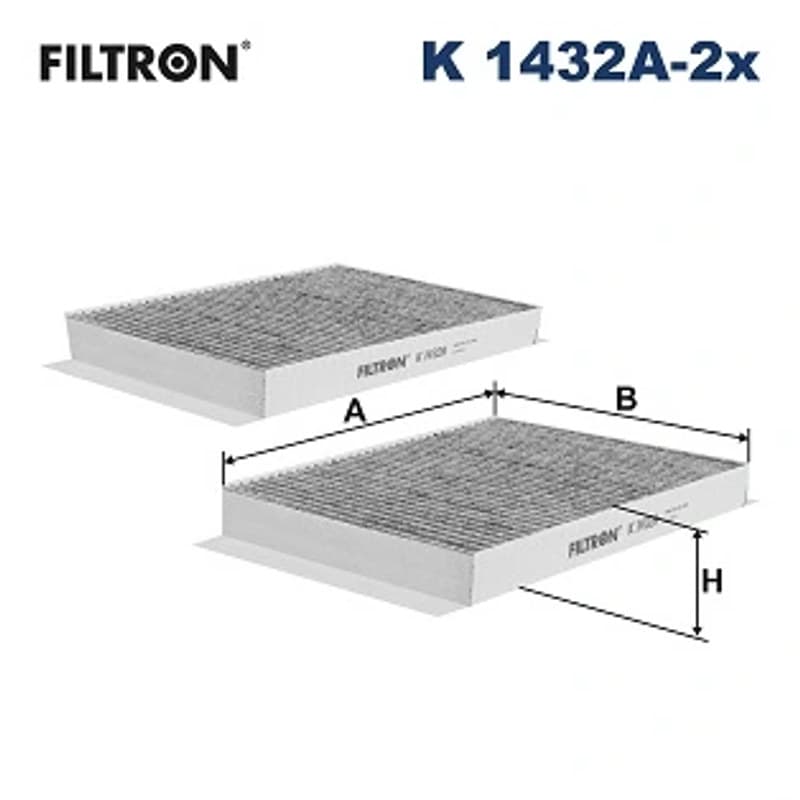 FILTRON K 1432A-2x filtras, salono oras