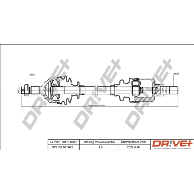DRVE pusašis DP2110.10.0622