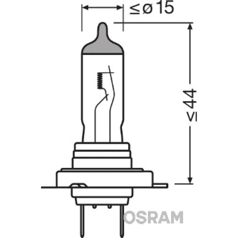 OSRAM lemputė, prožektorius 64215